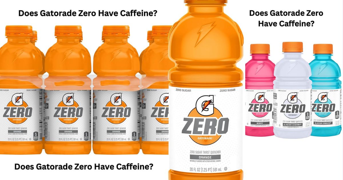 Does Gatorade Zero Have Caffeine?