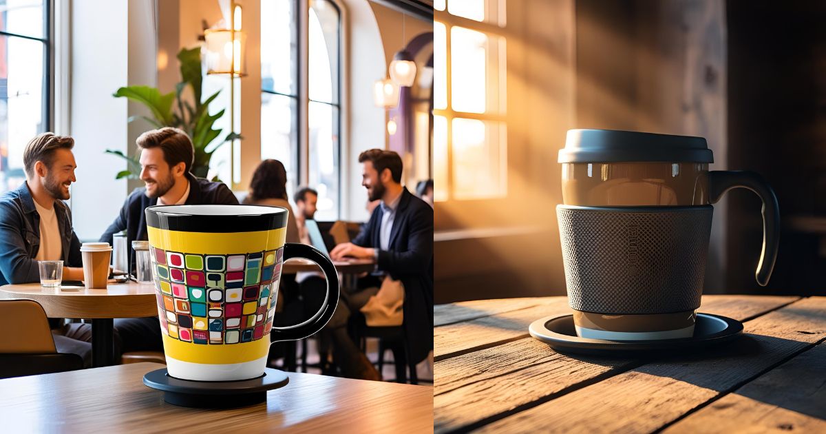 6 inch 20 oz coffee mug cup holder