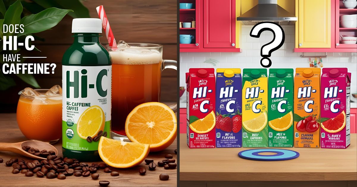 Does Hi-C Have Caffeine?