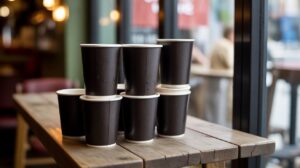 Types, Materials & Sizes of black disposable coffee cups – At a Glance