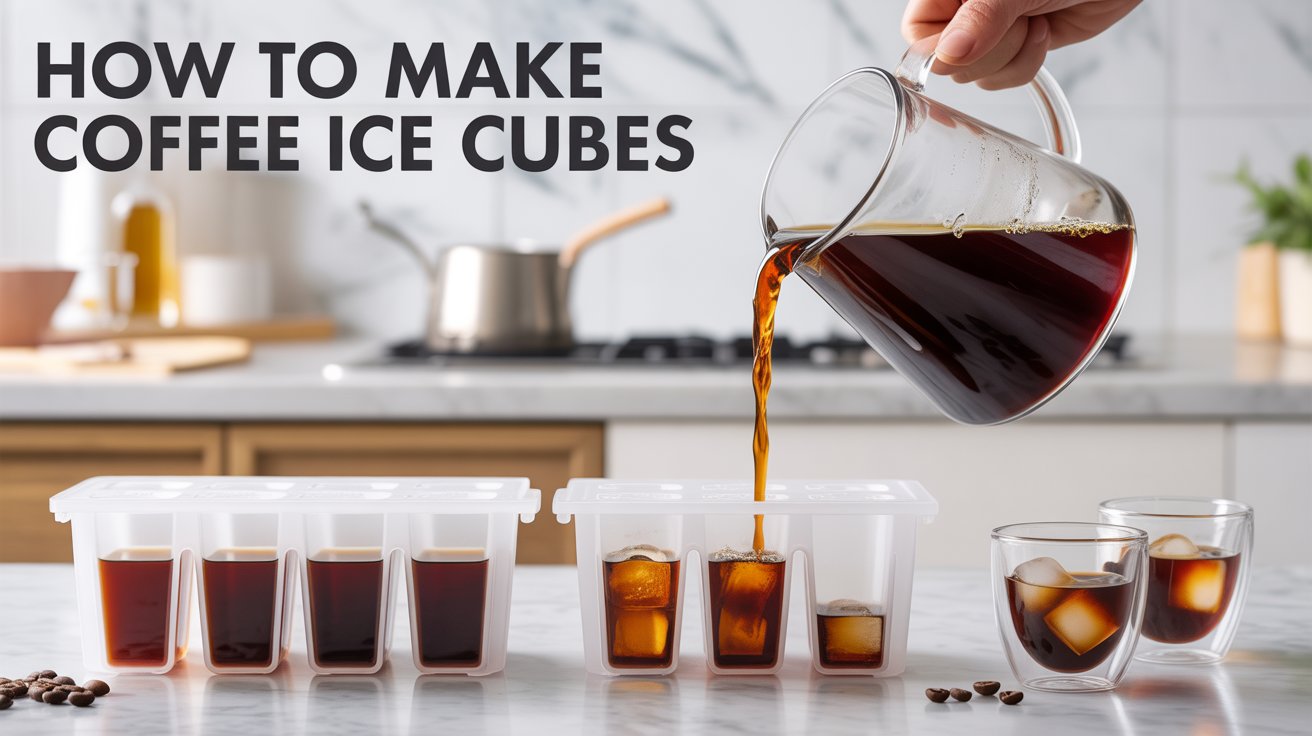 How to Make Coffee Ice Cubes
