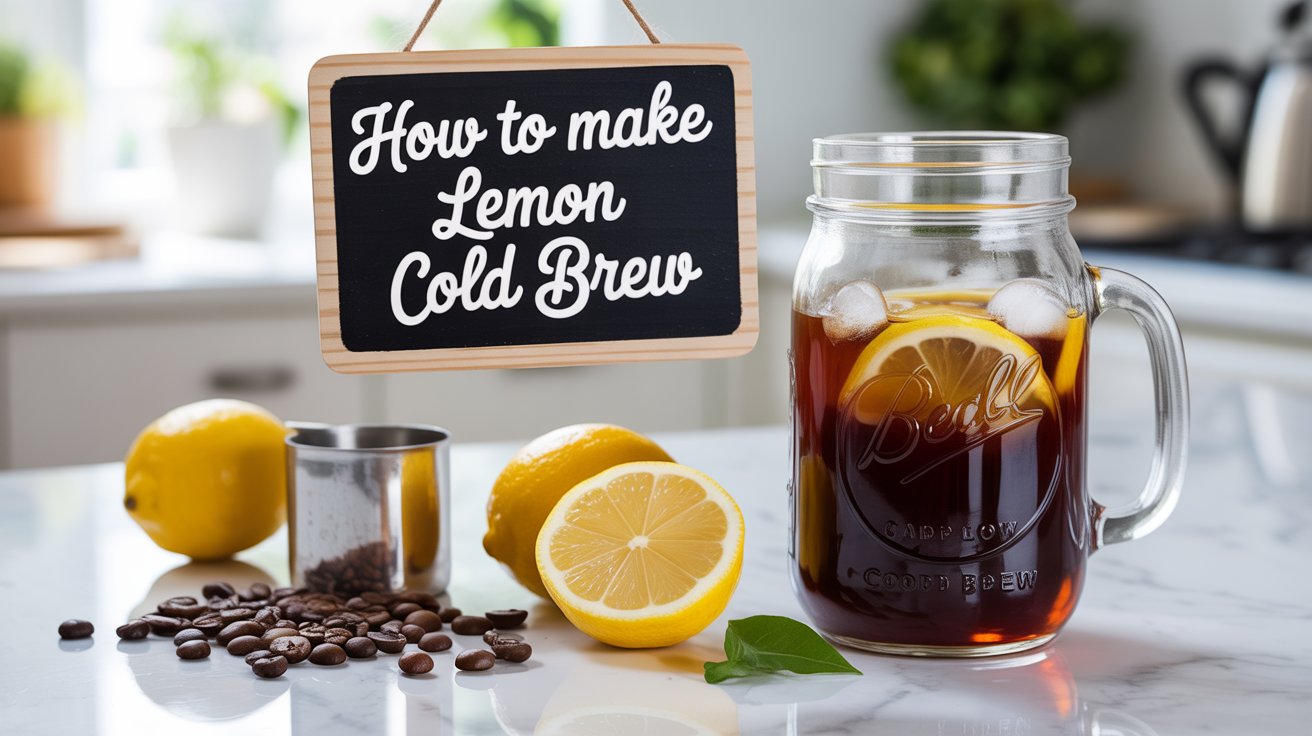 How to Make Lemon Cold Brew