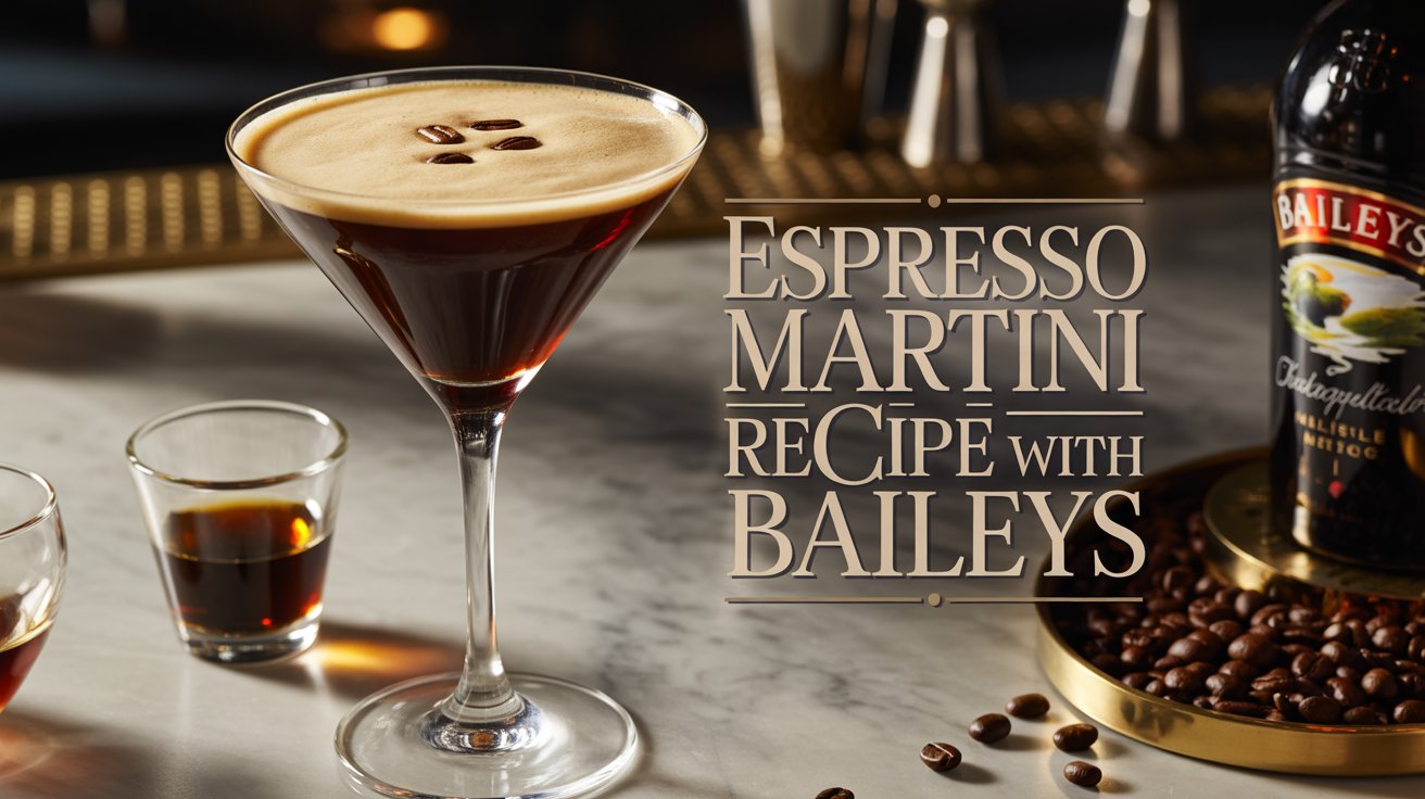 Espresso Martini Recipe with Baileys