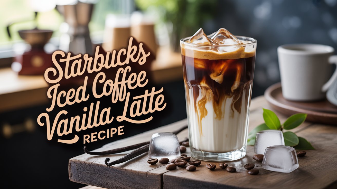 Starbucks Iced Coffee Vanilla Latte