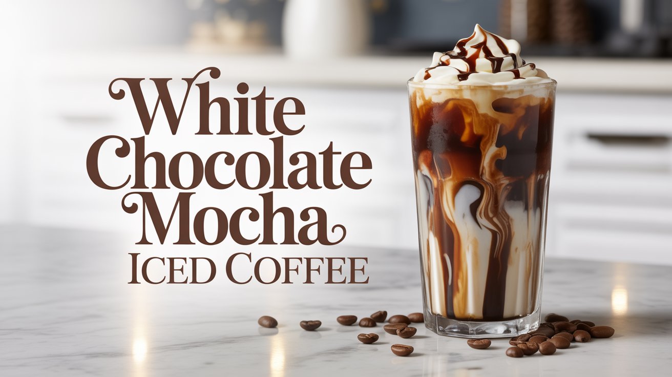 White Chocolate Mocha Iced Coffee