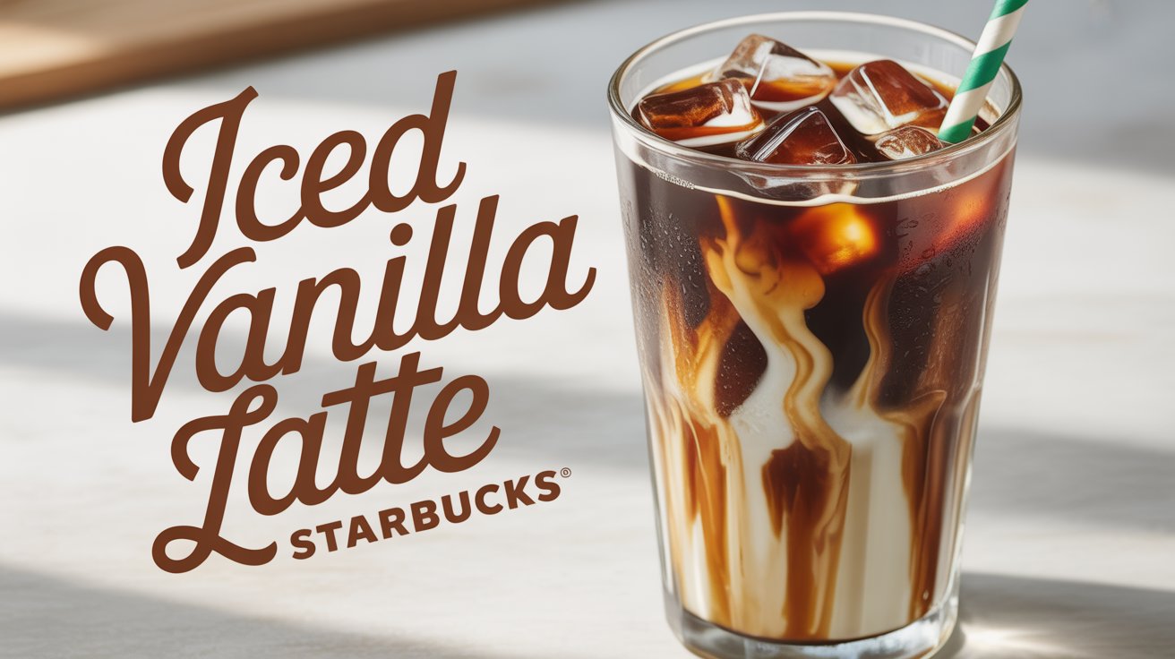 iced vanilla latte starbucks